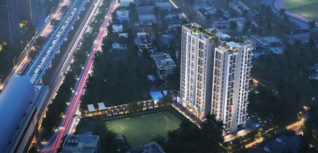 3 & 4 BHK flats in Mukundapur EM Bypass