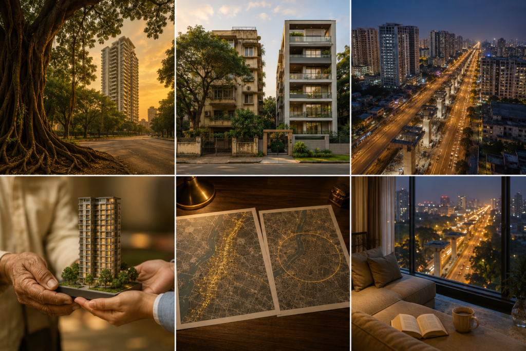 Mirania Realty's legacy in Kolkata showcasing premium residential developments, EM Bypass growth, local expertise, and over 20 years of trusted real estate excellence.